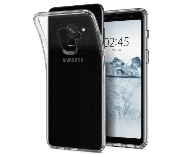 Etui do Samsung Galaxy A8 2018 przezroczyste - 405995 - zdjęcie